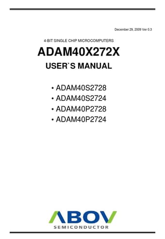  Datasheet Preview Page 1