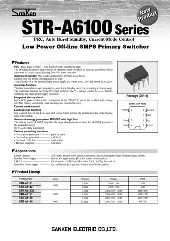  Datasheet Preview Page 1