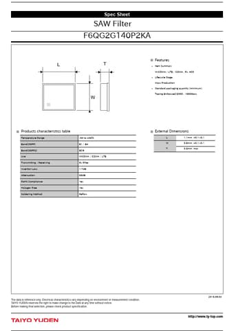  Datasheet Preview Page 1