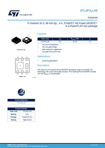 Datasheet Preview Page 1