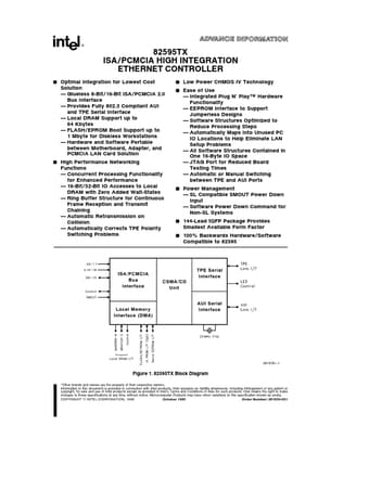  Datasheet Preview Page 1