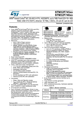  Datasheet Preview Page 1