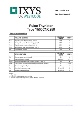  Datasheet Preview Page 1