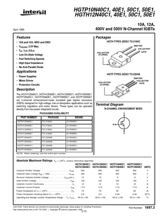  Datasheet Preview Page 1