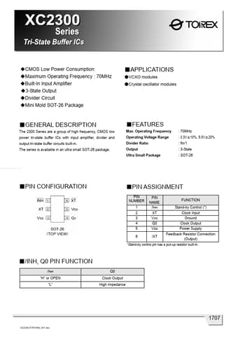  Datasheet Preview Page 1