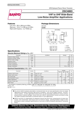  Datasheet Preview Page 1