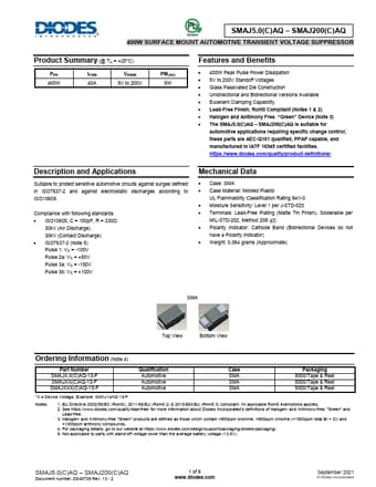  Datasheet Preview Page 1