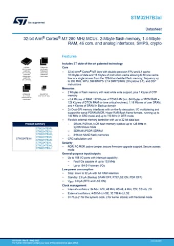  Datasheet Preview Page 1