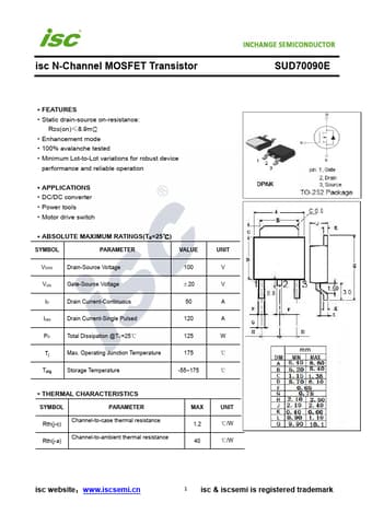  Datasheet Preview Page 1