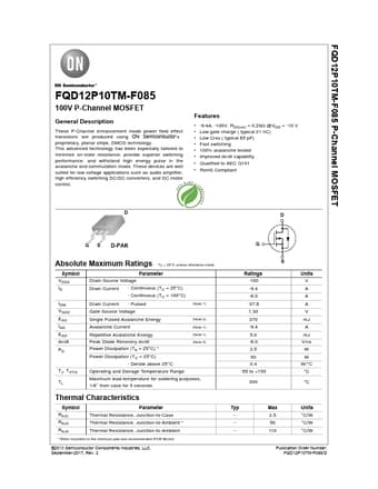  Datasheet Preview Page 1