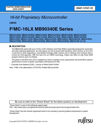  Datasheet Preview Page 1