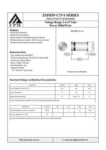  Datasheet Preview Page 1