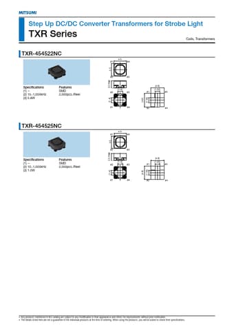  Datasheet Preview Page 1