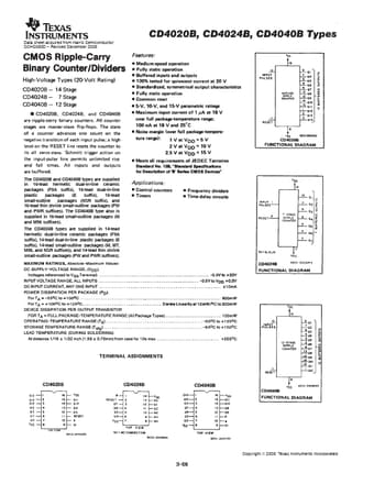  Datasheet Preview Page 1