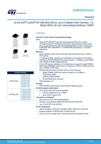  Datasheet Preview Page 1