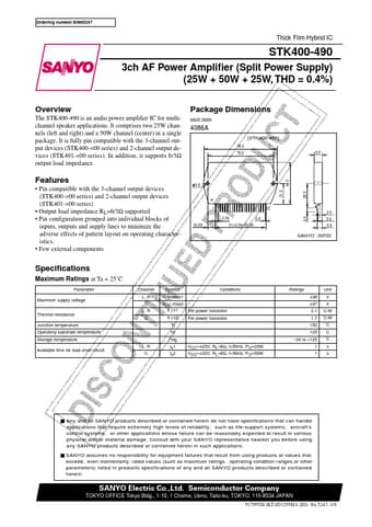  Datasheet Preview Page 1