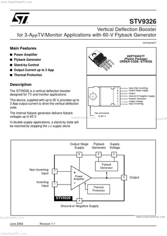  Datasheet Preview Page 1