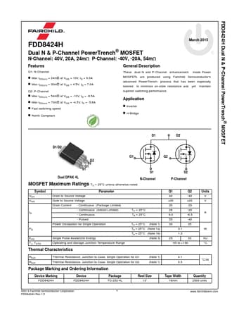  Datasheet Preview Page 1