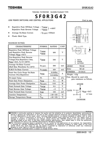  Datasheet Preview Page 1