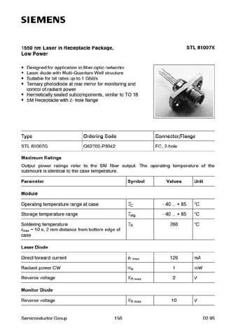  Datasheet Preview Page 1