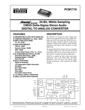  Datasheet Preview Page 1