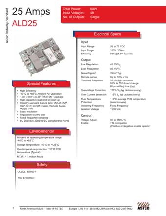  Datasheet Preview Page 1