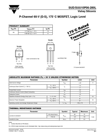  Datasheet Preview Page 1
