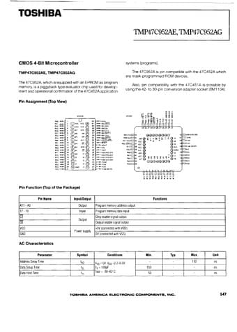  Datasheet Preview Page 1