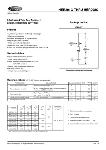  Datasheet Preview Page 1