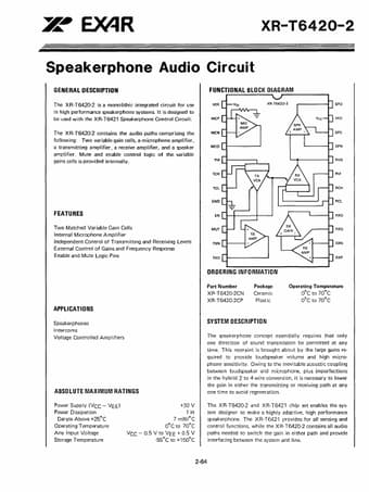  Datasheet Preview Page 1