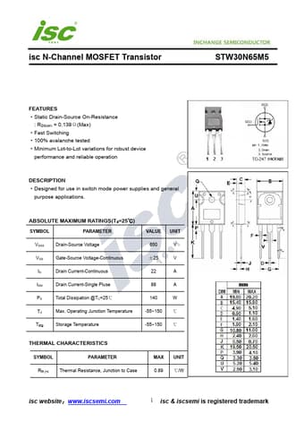  Datasheet Preview Page 1