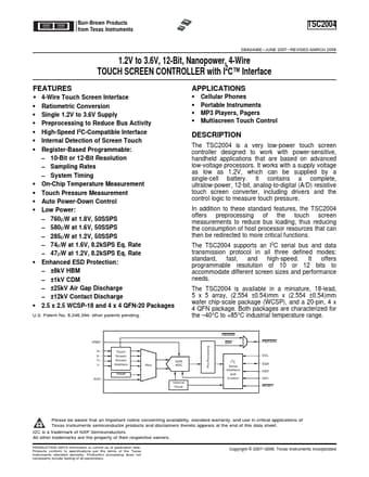  Datasheet Preview Page 1