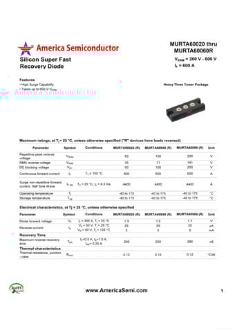  Datasheet Preview Page 1