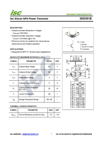  Datasheet Preview Page 1