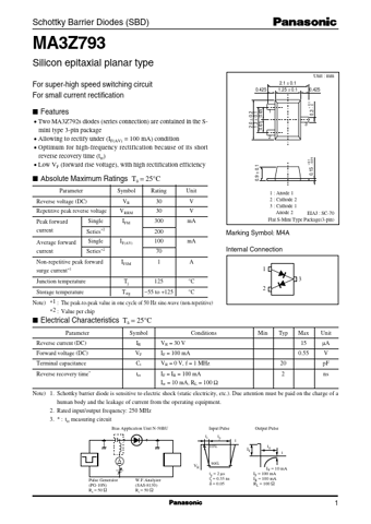  Datasheet Preview Page 1