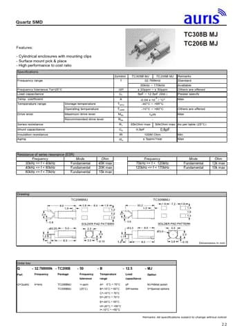  Datasheet Preview Page 1