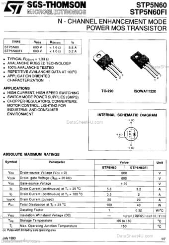  Datasheet Preview Page 1