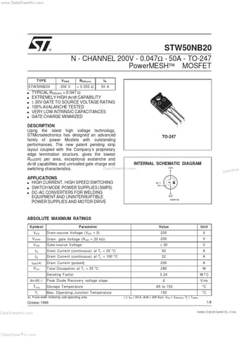  Datasheet Preview Page 1