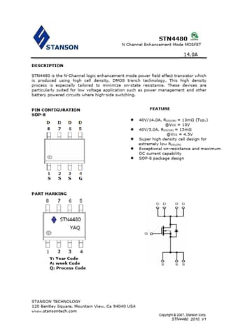  Datasheet Preview Page 1