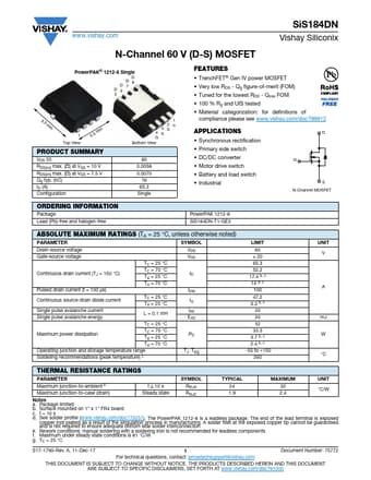  Datasheet Preview Page 1