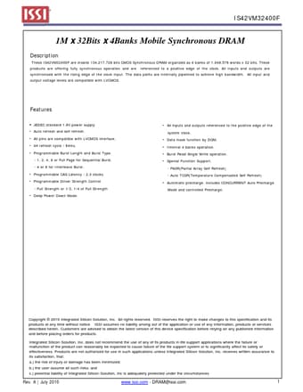  Datasheet Preview Page 1