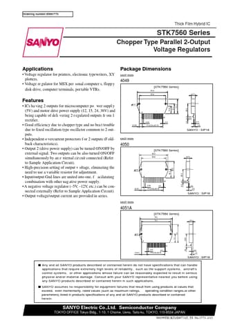  Datasheet Preview Page 1