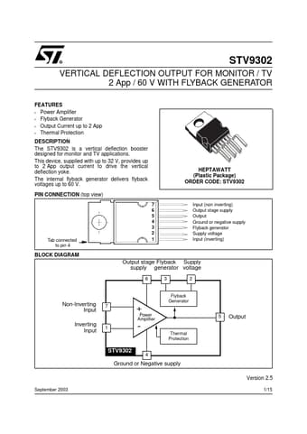  Datasheet Preview Page 1