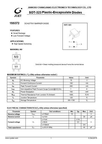  Datasheet Preview Page 1