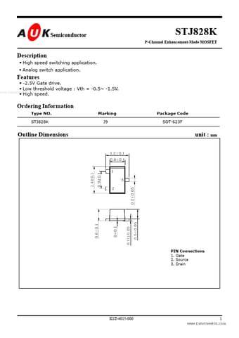  Datasheet Preview Page 1