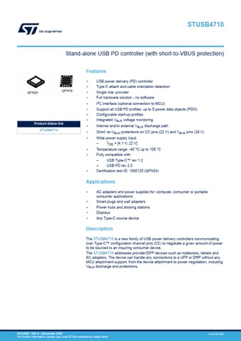  Datasheet Preview Page 1