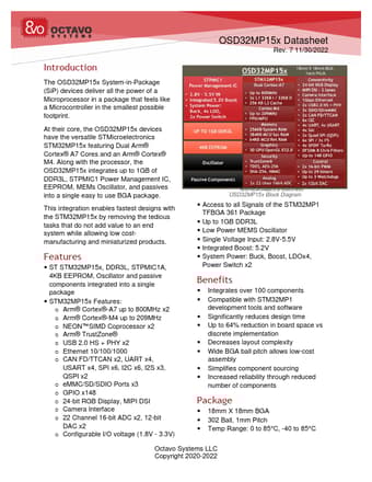  Datasheet Preview Page 1
