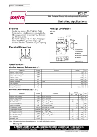  Datasheet Preview Page 1