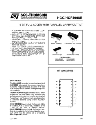  Datasheet Preview Page 1