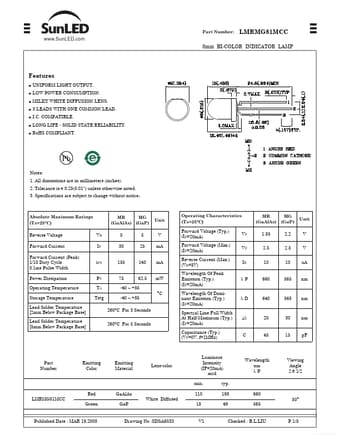  Datasheet Preview Page 1